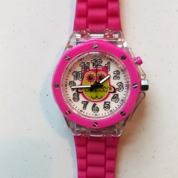 😍 Accutime Womens Owl Watch - Picture 1 of 2